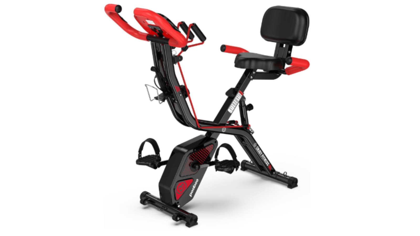 Pooboo Folding Exercise Bike